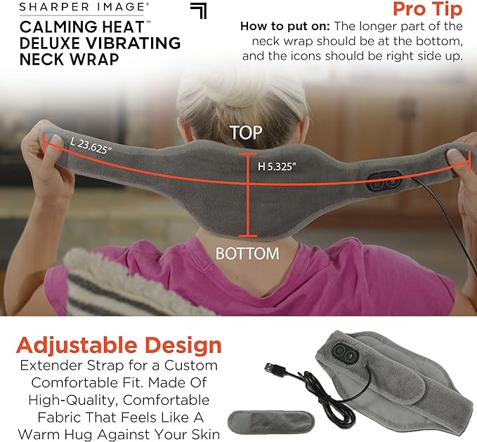 Heat Massaging Neck Wrap